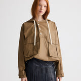TWP - Rain Check Hoodie in Lightweight Cotton Trench