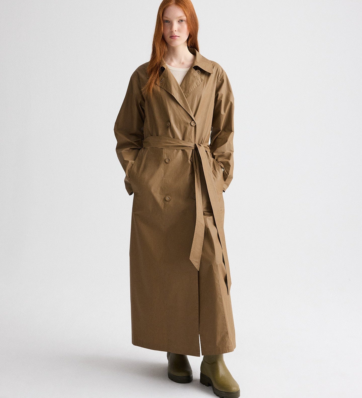 TWP - Back And Forth Trench in Lightweight Cotton Trench