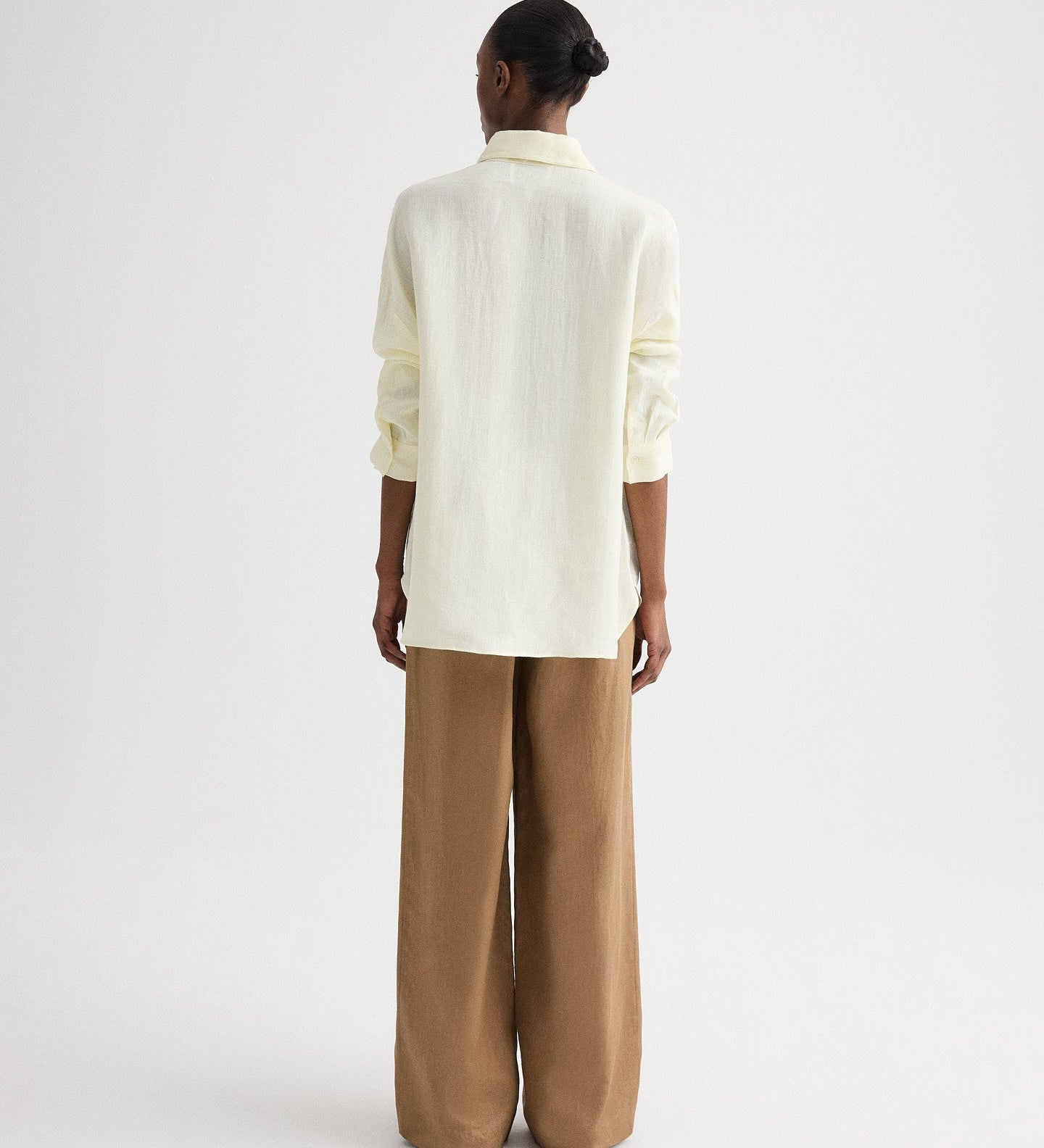 TWP - Something Borrowed Shirt in Fluid Linen Shirting