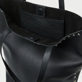 Loeffler Randall - Walker Black/Silver Leather Tote