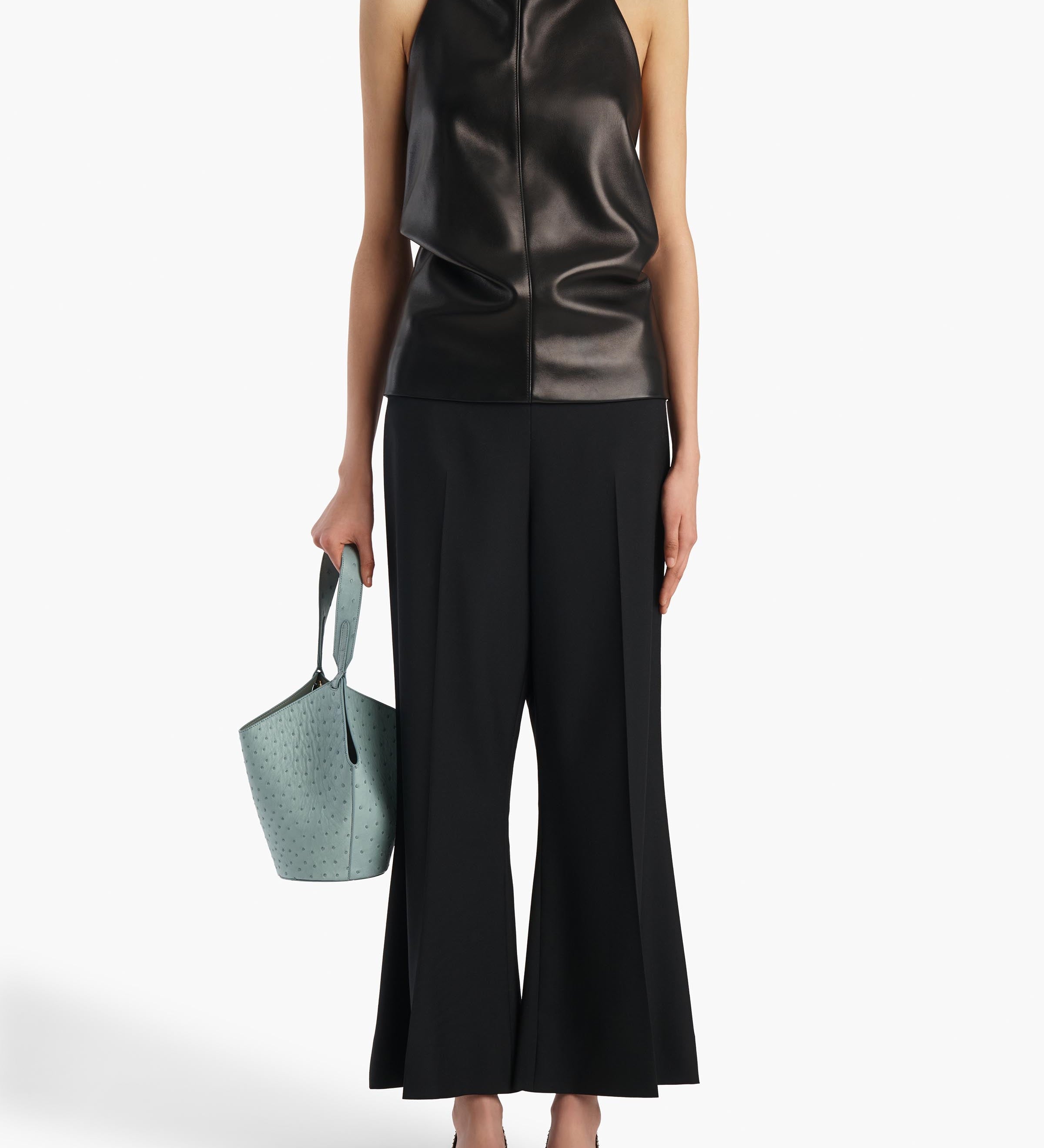 Khaite - Walter Pant in Black Wool