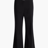 Khaite - Walter Pant in Black Cotton Silk