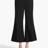 Khaite - Walter Pant in Black Cotton Silk