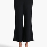 Khaite - Walter Pant in Black Textured Giro Inglese