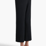 Khaite - Walter Pant in Black Textured Giro Inglese