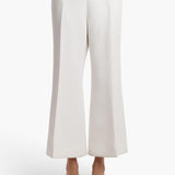 Khaite - Walter Pant in Chalk Crepe