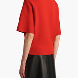 Khaite - Warren Top in Fire Red