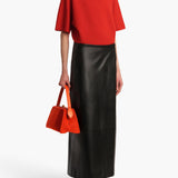 Khaite - Warren Top in Fire Red