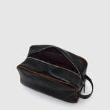 Métier - Wash Bag Elvis Black with Buffalo Cognac