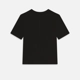 FRAME - The Rib Baby Tee -- Black