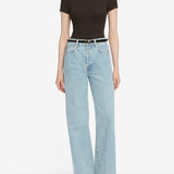 FRAME - The Rib Baby Tee -- Coffee
