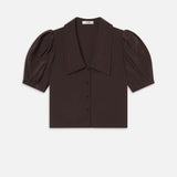 FRAME - The Sailor Blouse -- Coffee