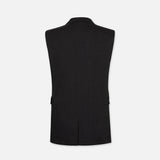FRAME - Oversized Vest -- Black