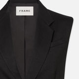 FRAME - Oversized Vest -- Black