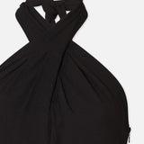FRAME - Keyhole Halter Jumpsuit -- Black