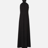 FRAME - Keyhole Halter Jumpsuit -- Black