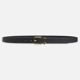 FRAME - The Square Buckle Belt -- Black