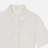 FRAME - The Caddy Polo -- Cream
