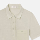 FRAME - The Caddy Polo -- Soft Mint