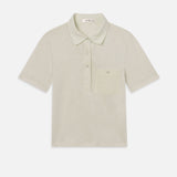 FRAME - The Caddy Polo -- Soft Mint