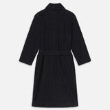 FRAME - Sotheby’s Unisex Terry Bathrobe -- Navy