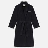 FRAME - Sotheby’s Unisex Terry Bathrobe -- Navy