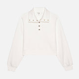 FRAME - The Coach Sweatshirt -- Cream