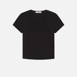 FRAME - The Gathered Tee -- Black