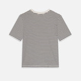 FRAME - The Baby Tee -- Navy Multi