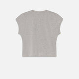 FRAME - The Muscle Tee -- Heather Grey