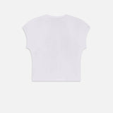 FRAME - The Muscle Tee -- Powder Blue Multi