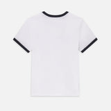FRAME - Sotheby’s Women's Ringer Baby Tee -- White Multi