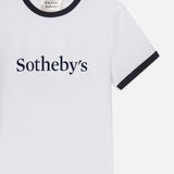 FRAME - Sotheby’s Women's Ringer Baby Tee -- White Multi