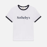 FRAME - Sotheby’s Women's Ringer Baby Tee -- White Multi