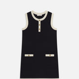 FRAME - The Mixed Dress -- Indigo