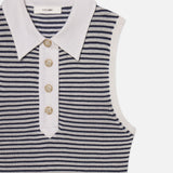 FRAME - The Bold Stripe Dress -- Navy Multi