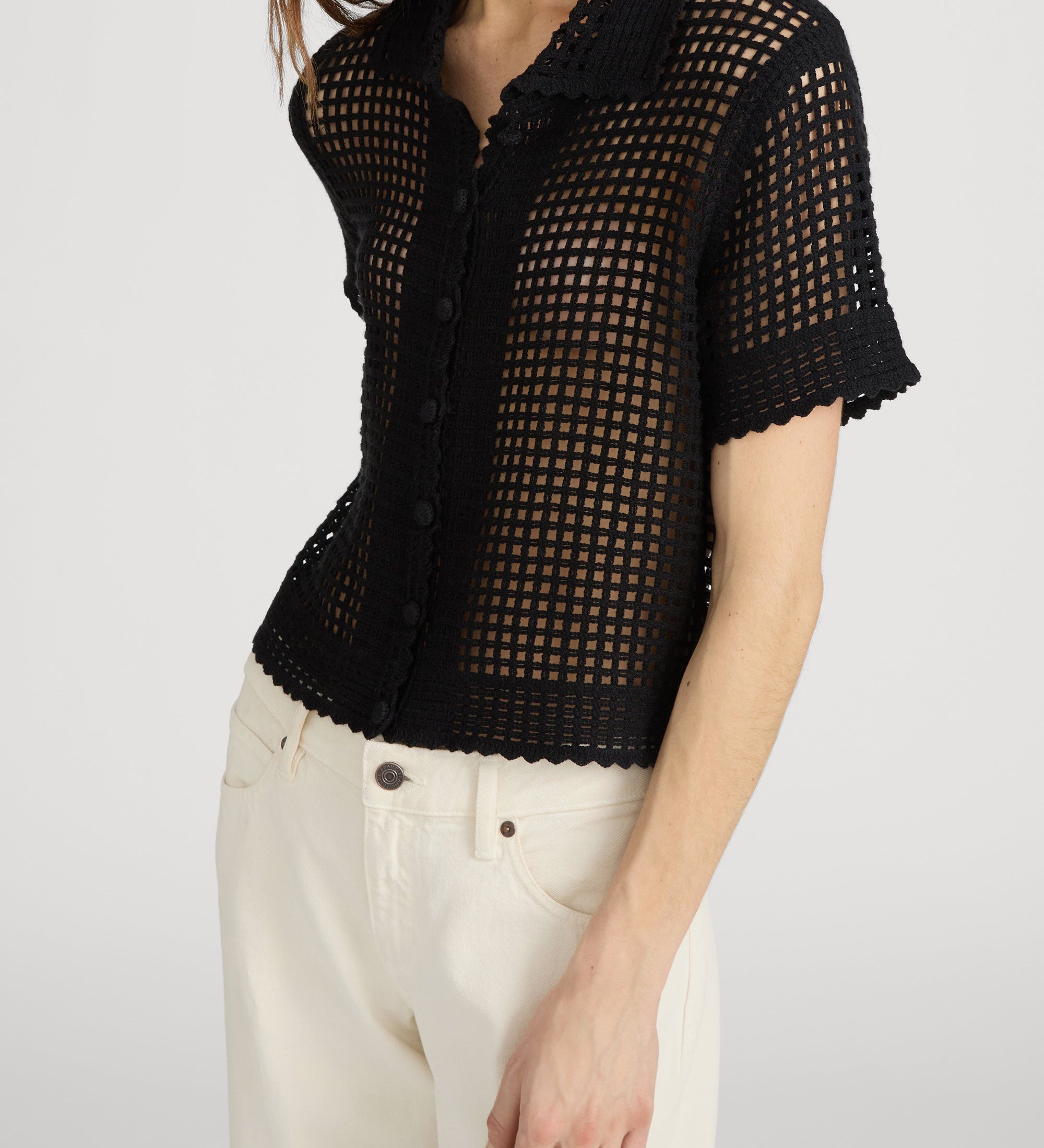FRAME - The Crochet Top