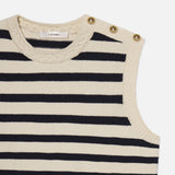 FRAME - The Harbor Vest -- Navy Multi
