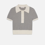 FRAME - The Graduate Polo -- Navy Multi