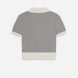 FRAME - The Graduate Polo -- Navy Multi