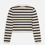 FRAME - The Harbor Cardigan -- Navy Multi
