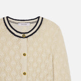 FRAME - The Rookie Cardi -- Cream Multi