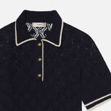FRAME - The Rookie Polo -- Navy Multi