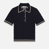 FRAME - The Rookie Polo -- Navy Multi
