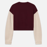 FRAME - Sotheby’s Women's Cashmere Sweater -- Burgundy Multi