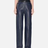 FRAME - The Leather Trouser -- Dark Indigo