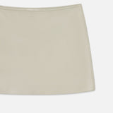 FRAME - The Leather Mini Skirt -- Soft Mint