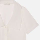 FRAME - The Scallop Sailor Blouse -- White