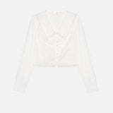 FRAME - The Charm Blouse -- White