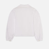 FRAME - The Eyelet Sailor Blouse -- White